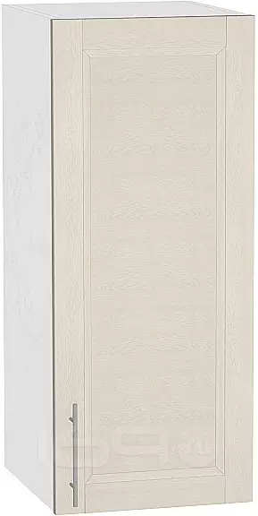 Шкаф верхний с 1-ой дверцей Сканди В 300 Cappuccino Softwood-Белый
