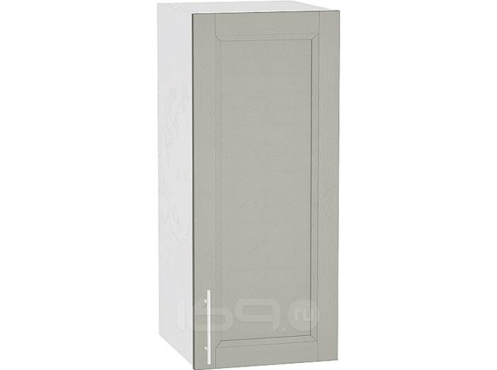 Шкаф верхний с 1-ой дверцей Сканди В 300 Grey Softwood-Белый