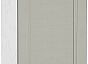 Шкаф верхний с 1-ой дверцей Сканди В 300 Grey Softwood-Белый