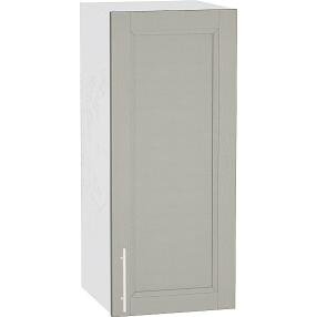Шкаф верхний с 1-ой дверцей Сканди В 300 Grey Softwood-Белый