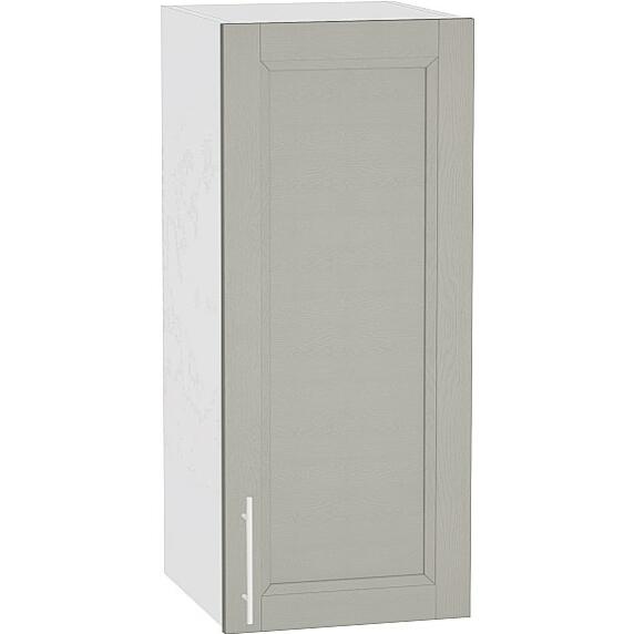 Шкаф верхний с 1-ой дверцей Сканди В 300 Grey Softwood-Белый