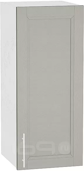 Шкаф верхний с 1-ой дверцей Сканди В 309 Grey Softwood-Белый