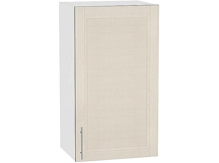 Шкаф верхний с 1-ой дверцей Сканди В 400 Cappuccino Softwood-Белый