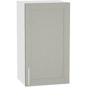 Шкаф верхний с 1-ой дверцей Сканди В 400 Grey Softwood-Белый