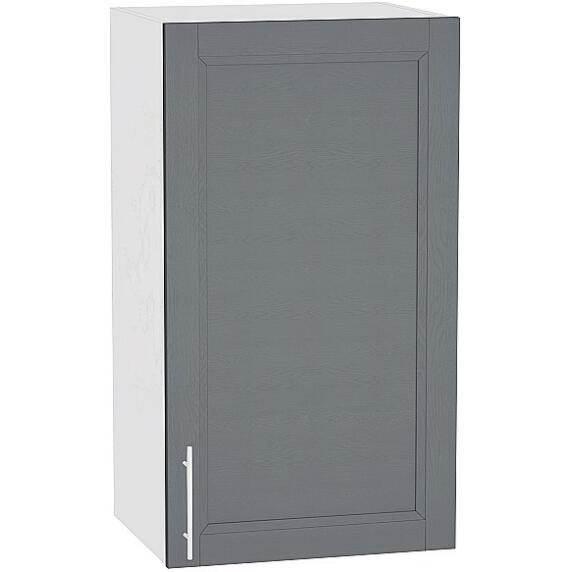 Шкаф верхний с 1-ой дверцей Сканди В 400 Graphite Softwood-Белый