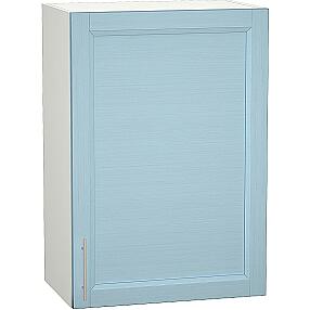 Шкаф верхний с 1-ой дверцей Сканди В 500 Sky Wood-Белый