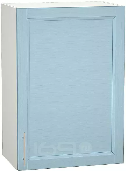 Шкаф верхний с 1-ой дверцей Сканди В 600 Sky Wood-Белый