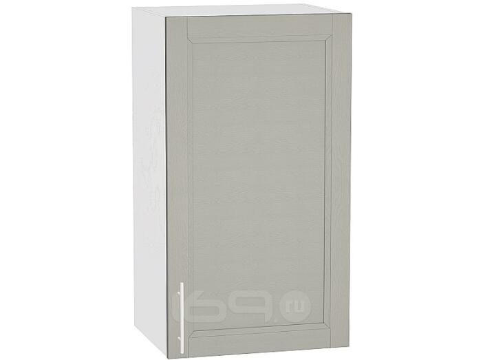 Шкаф верхний с 1-ой дверцей Сканди В 409 Grey Softwood-Белый
