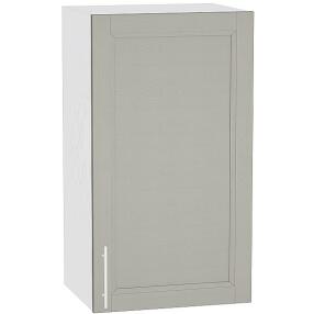Шкаф верхний с 1-ой дверцей Сканди В 409 Grey Softwood-Белый
