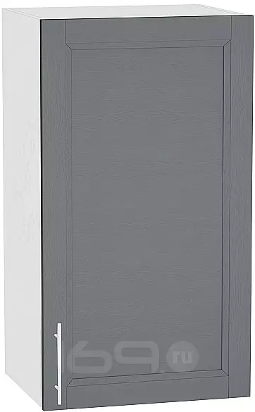 Шкаф верхний с 1-ой дверцей Сканди В 409 Graphite Softwood-Белый