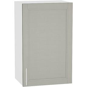 Шкаф верхний с 1-ой дверцей Сканди В 459 Grey Softwood-Белый