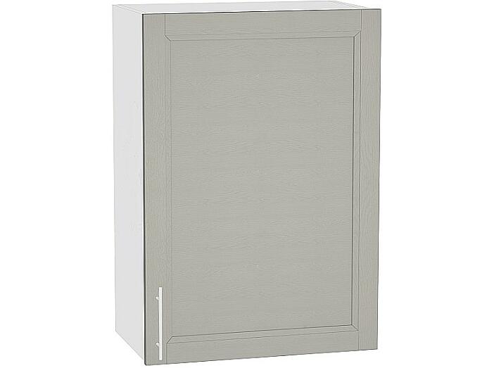 Шкаф верхний с 1-ой дверцей Сканди В 509 Grey Softwood-Белый