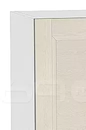 Шкаф верхний с 1-ой дверцей Сканди В 600 Cappuccino Softwood-Белый