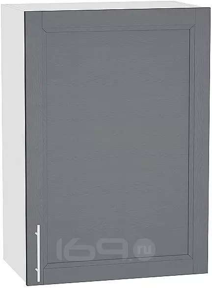 Шкаф верхний с 1-ой дверцей Сканди В 609 Graphite Softwood-Белый