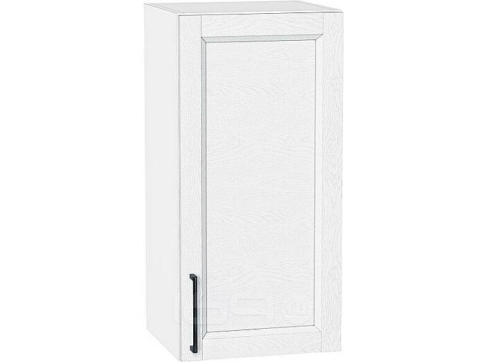 Шкаф верхний с 1-ой дверцей Сканди White Silkwood/Белый 716*350*320