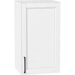 Шкаф верхний с 1-ой дверцей Сканди White Silkwood/Белый 716*400*320