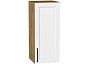 Шкаф верхний с 1-ой дверцей Сканди White Silkwood/Дуб Вотан 716*300*320