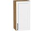 Шкаф верхний с 1-ой дверцей Сканди White Silkwood/Дуб Вотан 716*350*320