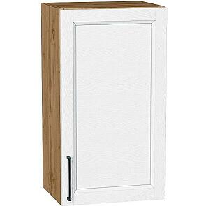 Шкаф верхний с 1-ой дверцей Сканди White Silkwood/Дуб Вотан 716*400*320