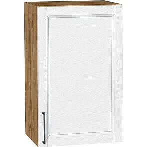 Шкаф верхний с 1-ой дверцей Сканди White Silkwood/Дуб Вотан 716*450*320
