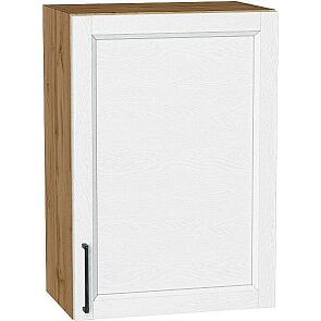 Шкаф верхний с 1-ой дверцей Сканди White Silkwood/Дуб Вотан 716*500*320