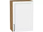 Шкаф верхний с 1-ой дверцей Сканди White Silkwood/Дуб Вотан 716*500*320
