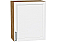 Шкаф верхний с 1-ой дверцей Сканди White Silkwood/Дуб Вотан 716*600*320