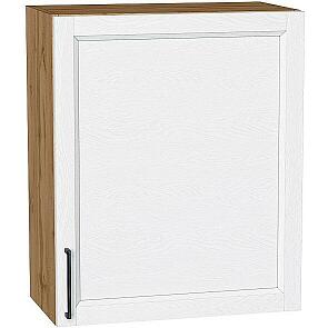 Шкаф верхний с 1-ой дверцей Сканди White Silkwood/Дуб Вотан 716*600*320