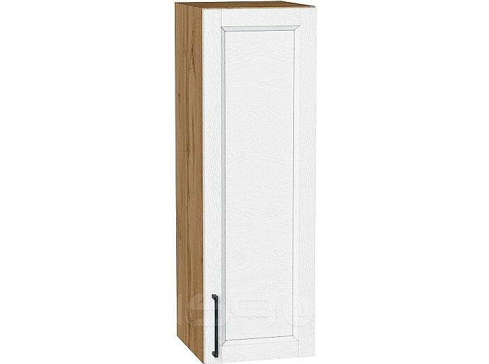 Шкаф верхний с 1-ой дверцей Сканди White Silkwood/Дуб Вотан 920*300*320