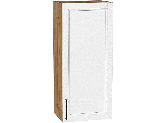 Шкаф верхний с 1-ой дверцей Сканди White Silkwood/Дуб Вотан 920*400*320