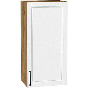 Шкаф верхний с 1-ой дверцей Сканди White Silkwood/Дуб Вотан 920*450*320