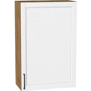 Шкаф верхний с 1-ой дверцей Сканди White Silkwood/Дуб Вотан 920*600*320