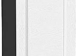 Шкаф верхний с 1-ой дверцей Сканди White Silkwood/Graphite 716*300*320