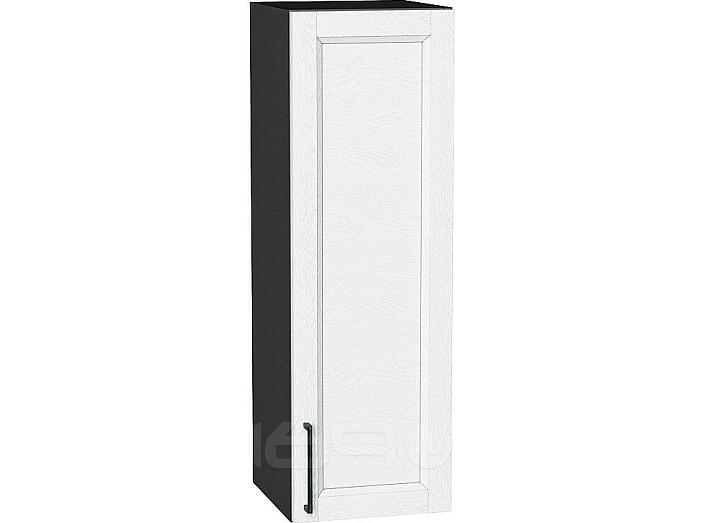 Шкаф верхний с 1-ой дверцей Сканди White Silkwood/Graphite 920*300*320