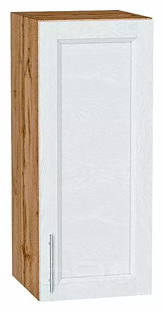 Шкаф верхний с 1-ой дверцей Сканди White Softwood Дуб Вотан 716*300*320
