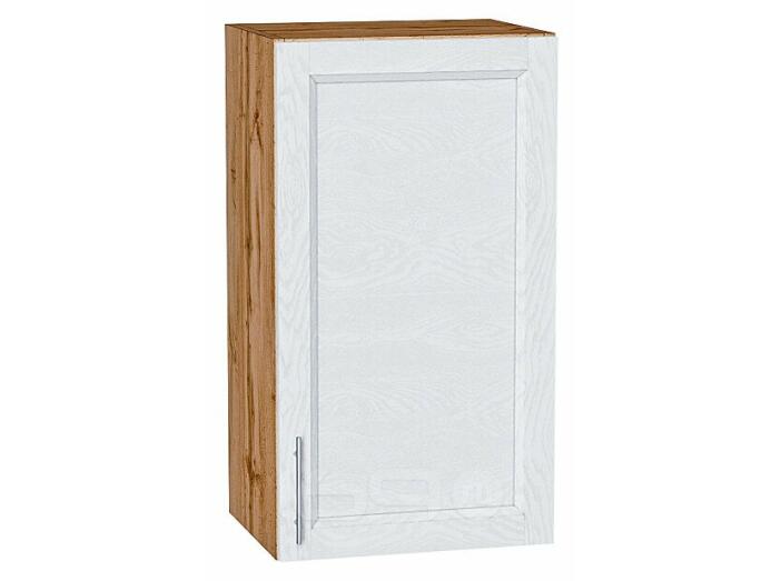 Шкаф верхний с 1-ой дверцей Сканди White Softwood Дуб Вотан 716*400*320