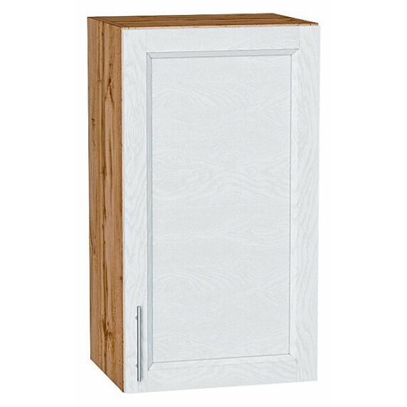 Шкаф верхний с 1-ой дверцей Сканди White Softwood Дуб Вотан 716*400*320