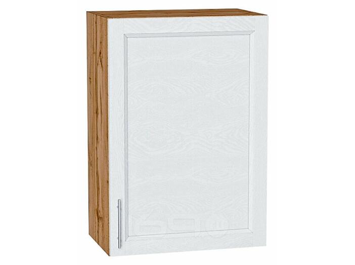Шкаф верхний с 1-ой дверцей Сканди White Softwood Дуб Вотан 716*500*320