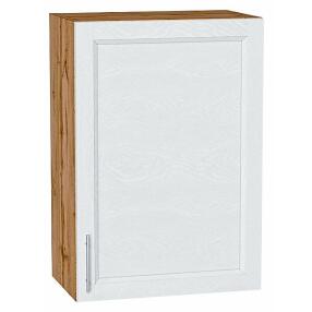 Шкаф верхний с 1-ой дверцей Сканди White Softwood Дуб Вотан 716*500*320