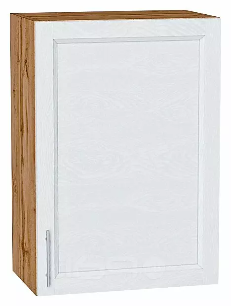 Шкаф верхний с 1-ой дверцей Сканди White Softwood Дуб Вотан 716*500*320