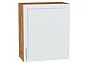 Шкаф верхний с 1-ой дверцей Сканди White Softwood Дуб Вотан 716*600*320