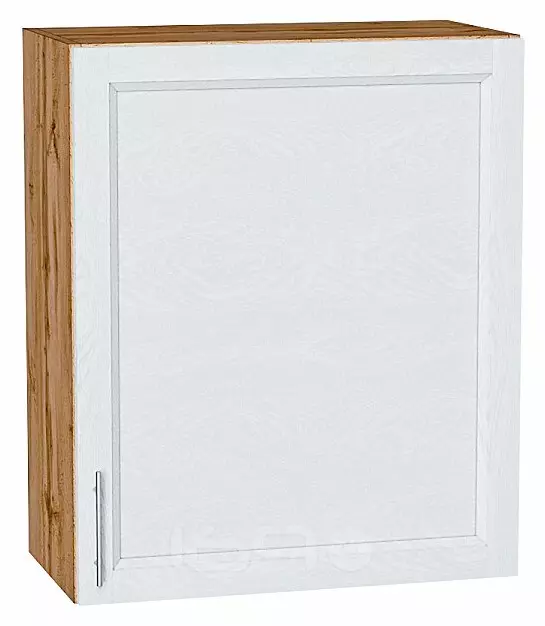 Шкаф верхний с 1-ой дверцей Сканди White Softwood Дуб Вотан 716*600*320