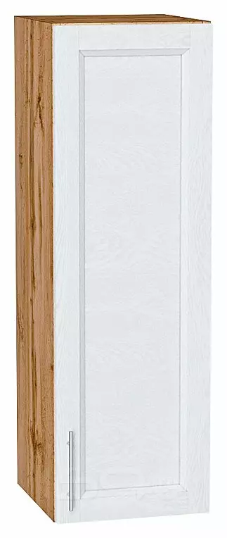 Шкаф верхний с 1-ой дверцей Сканди White Softwood Дуб Вотан 920*300*320