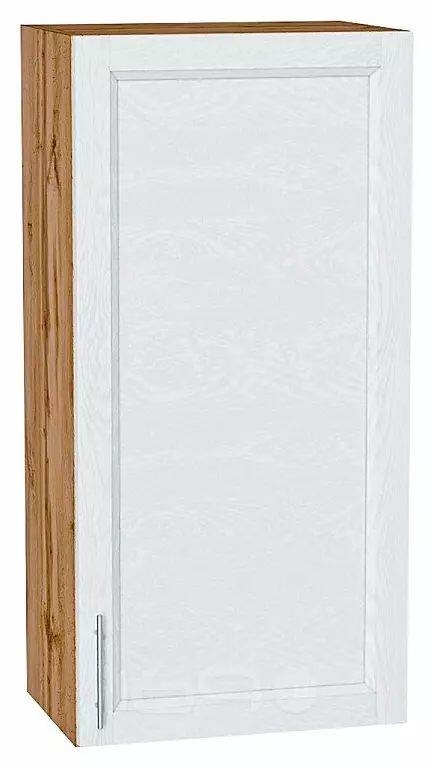 Шкаф верхний с 1-ой дверцей Сканди White Softwood Дуб Вотан 920*450*320