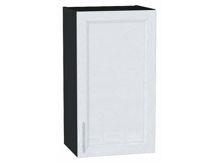Шкаф верхний с 1-ой дверцей Сканди White Softwood Graphite