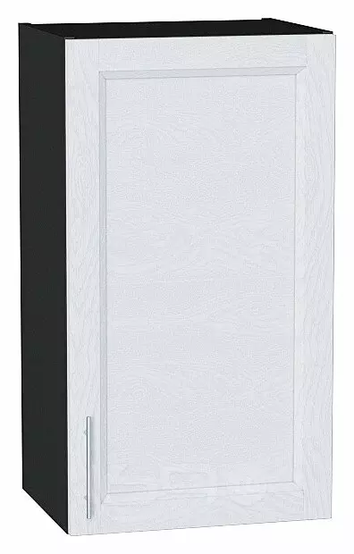 Шкаф верхний с 1-ой дверцей Сканди White Softwood Graphite