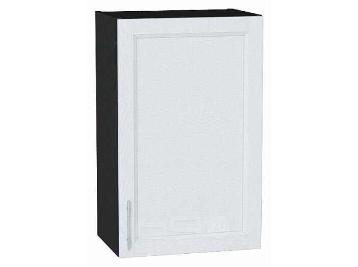 Шкаф верхний с 1-ой дверцей Сканди White Softwood Graphite