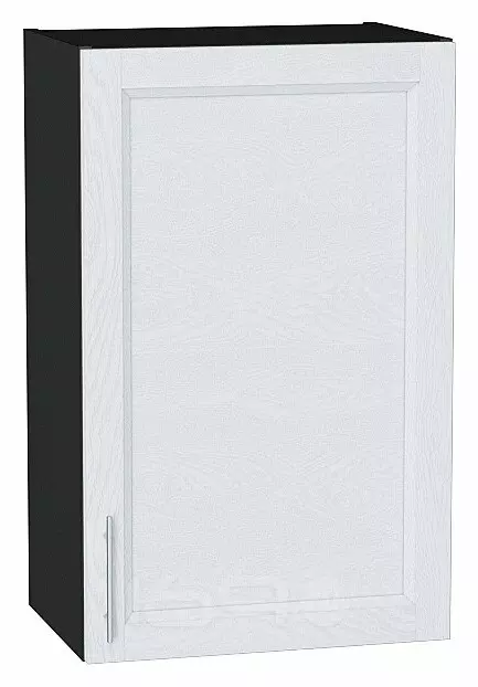 Шкаф верхний с 1-ой дверцей Сканди White Softwood Graphite