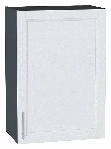 Шкаф верхний с 1-ой дверцей Сканди White Softwood Graphite