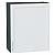 Шкаф верхний с 1-ой дверцей Сканди White Softwood Graphite 716*600*320